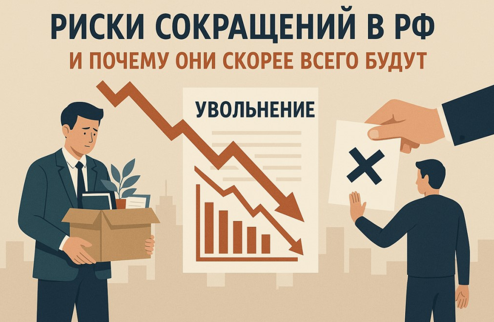 Людей в России просят быть готовыми к тому, что на работе могут произойти сокращения.